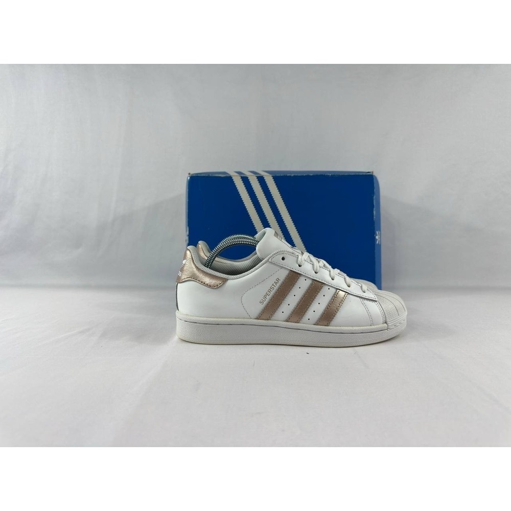 Adidas Superstar 'White Gold' Women's BA8169 Size 6